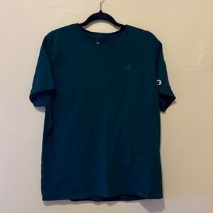 Champion Women's Teal Long Sleeve Tee